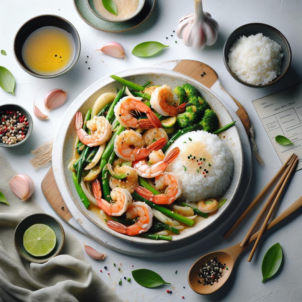 Indulge in Creamy Garlic Shrimp: A Flavorful Delight