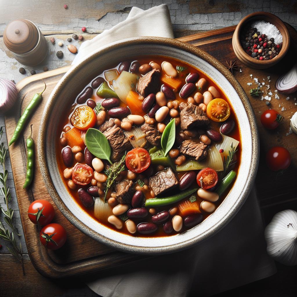 Hearty Beef and Bean Stew: A Comforting Classic Recipe