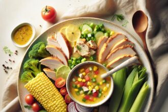 Savor the Comfort: Turkey and Corn Soup Delight Unveiled