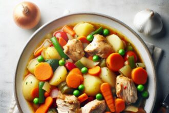 Hearty Chicken and Vegetable Stew: Comfort in Every Bite
