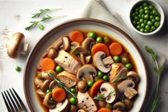 Savory Harmony: Crafting the Perfect Turkey and Mushroom Stew