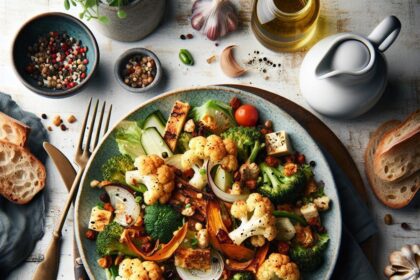 Crispy Roasted Cauliflower Salad: A Flavor-Packed Delight