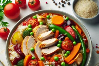 Savor the Fusion: Turkey and Rice Stew Delight Explored