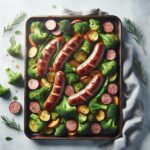 One-Pan Delight: Easy Sheet Pan Sausage and Broccoli Feast
