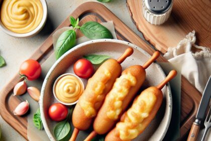 Morning Delight: Breakfast Corn Dogs Wrapped in Fluffy Batter
