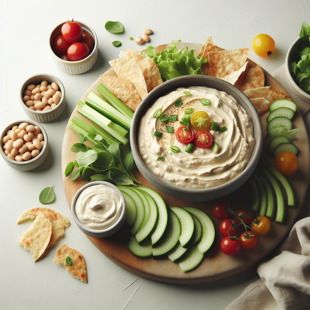 Creamy White Bean Dip: The Perfect Healthy Dipping Treat