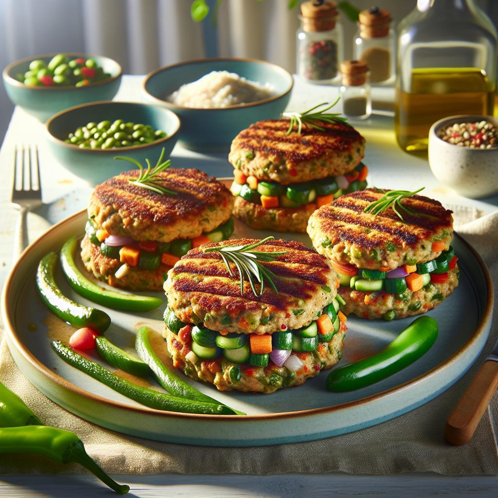 Sneaky Greens: Delicious Hidden Veggie Chicken Patties Reveal