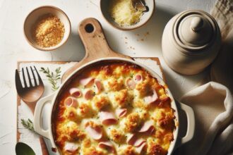 Creamy Comfort: Simple Chicken Cordon Bleu Casserole Recipe