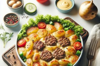 Hearty & Easy: Simple Hamburger Potato Casserole Recipe