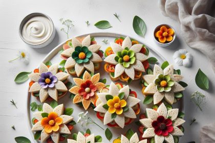 Blooming Bites: Crafting Stunning Flower-Shaped Sandwiches
