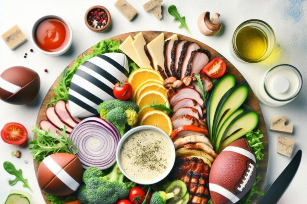 Score Big with This Ultimate Sports-Themed Food Platter
