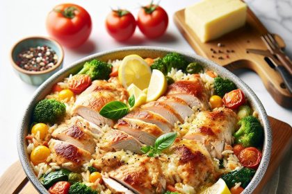 Hearty Chicken and Rice Casserole: Perfect for Big Families