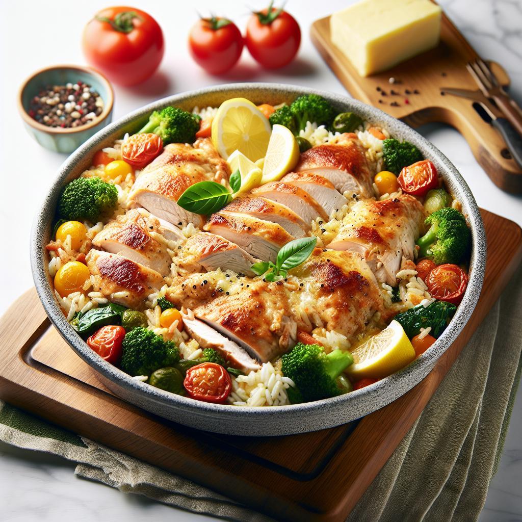 Hearty Chicken and Rice Casserole: Perfect for Big Families