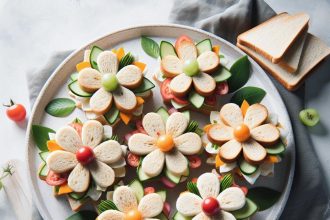 Blooming Bites: Crafting Delightful Flower-Shaped Sandwiches