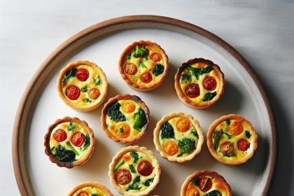 Crustless Mini Quiches: Bite-Sized Flavor Without the Crust