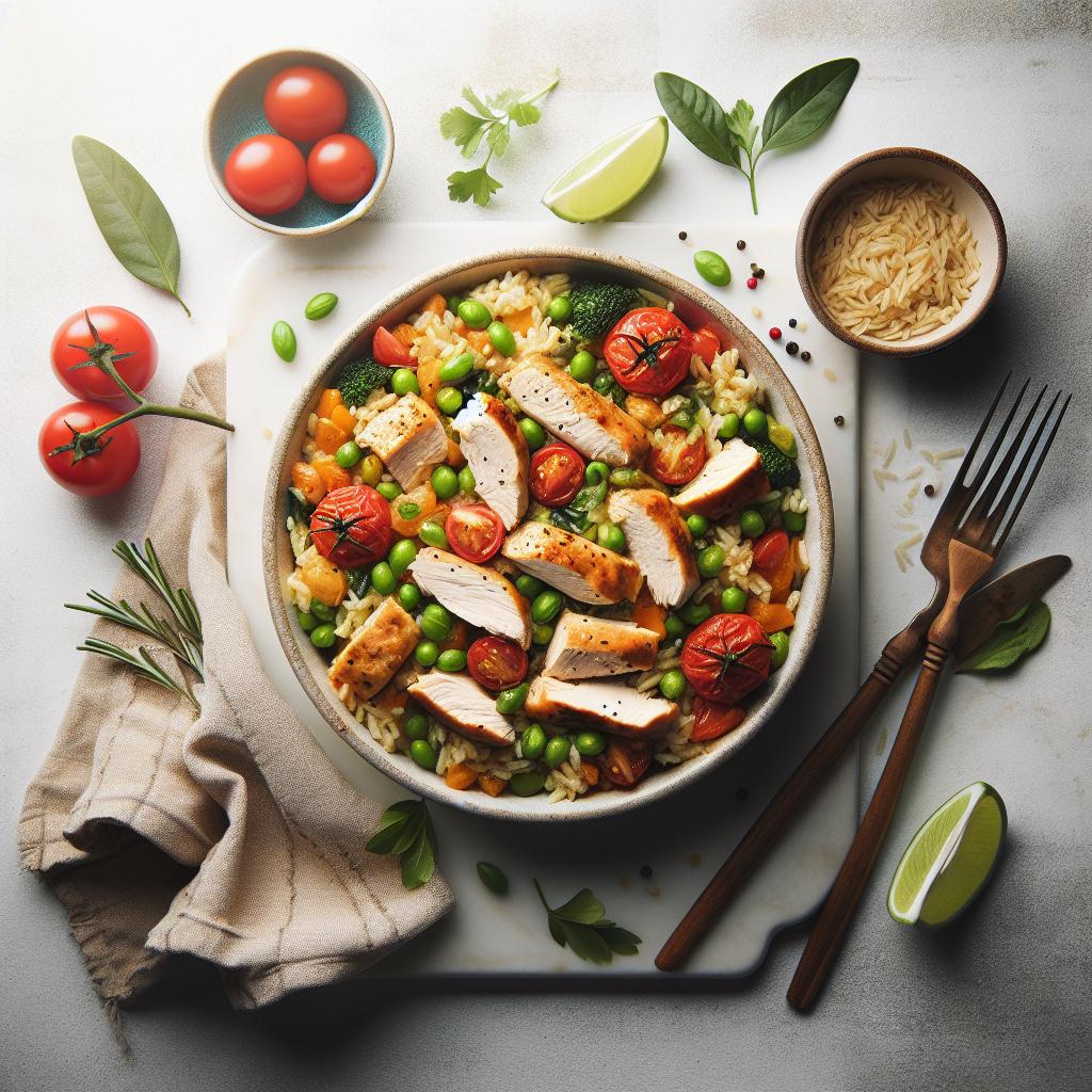 Hearty Chicken and Rice Casserole: Perfect for Big Families