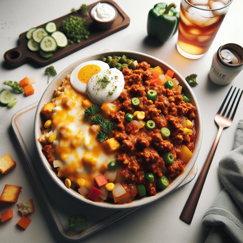 Hearty & Easy Sloppy Joe Casserole: Comfort in a Dish