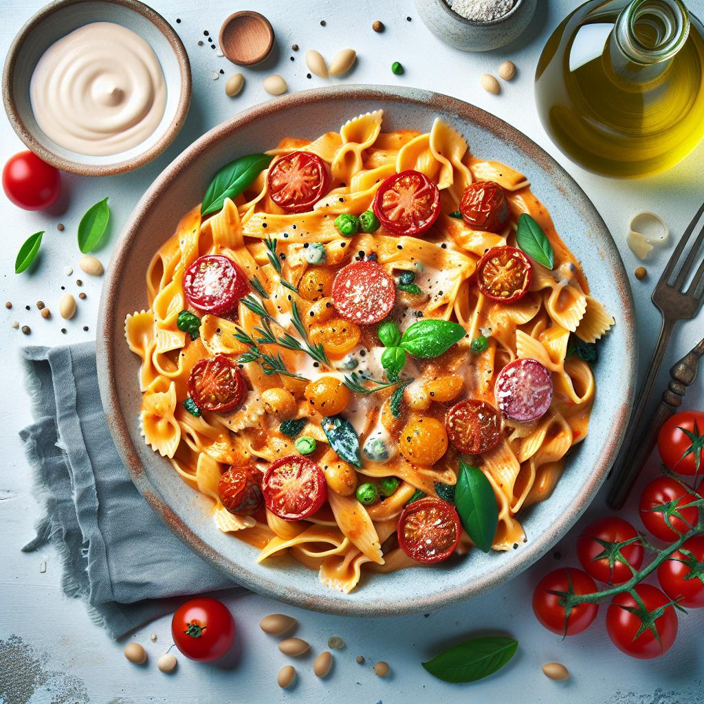 Decadent Soy-Free Creamy Tomato Pasta: A Flavorful Delight