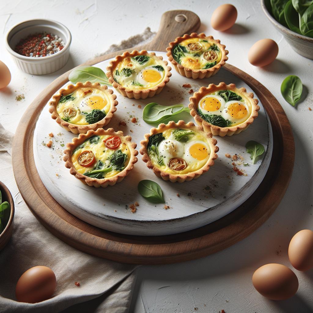 Crustless Mini Quiches: Bite-Sized Flavor Without the Crust