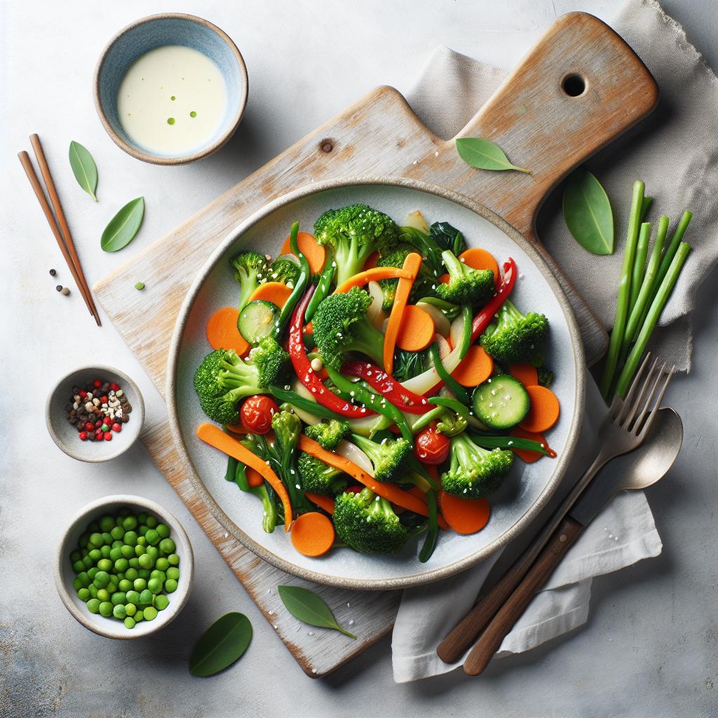 Whip Up a Simple Veggie Stir-Fry with Kid-Friendly Sauce