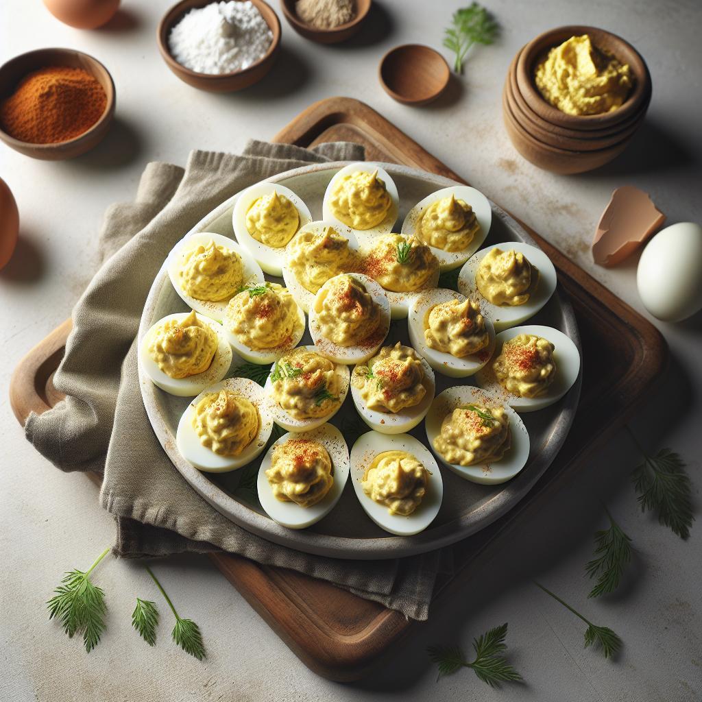 Deviled Eggs Delight: The Ultimate Savory Snack Idea