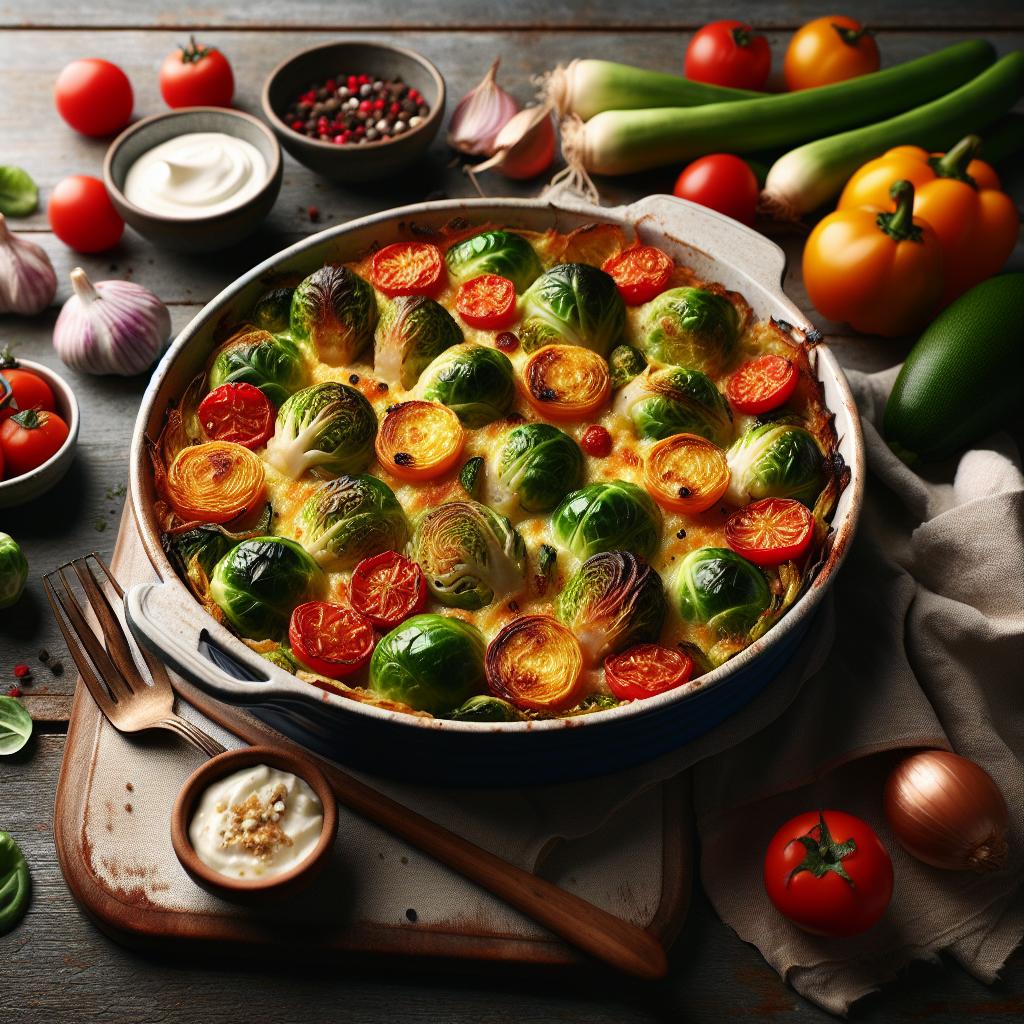 Easy Brussels Sprouts Gratin: A Comforting Veggie Delight