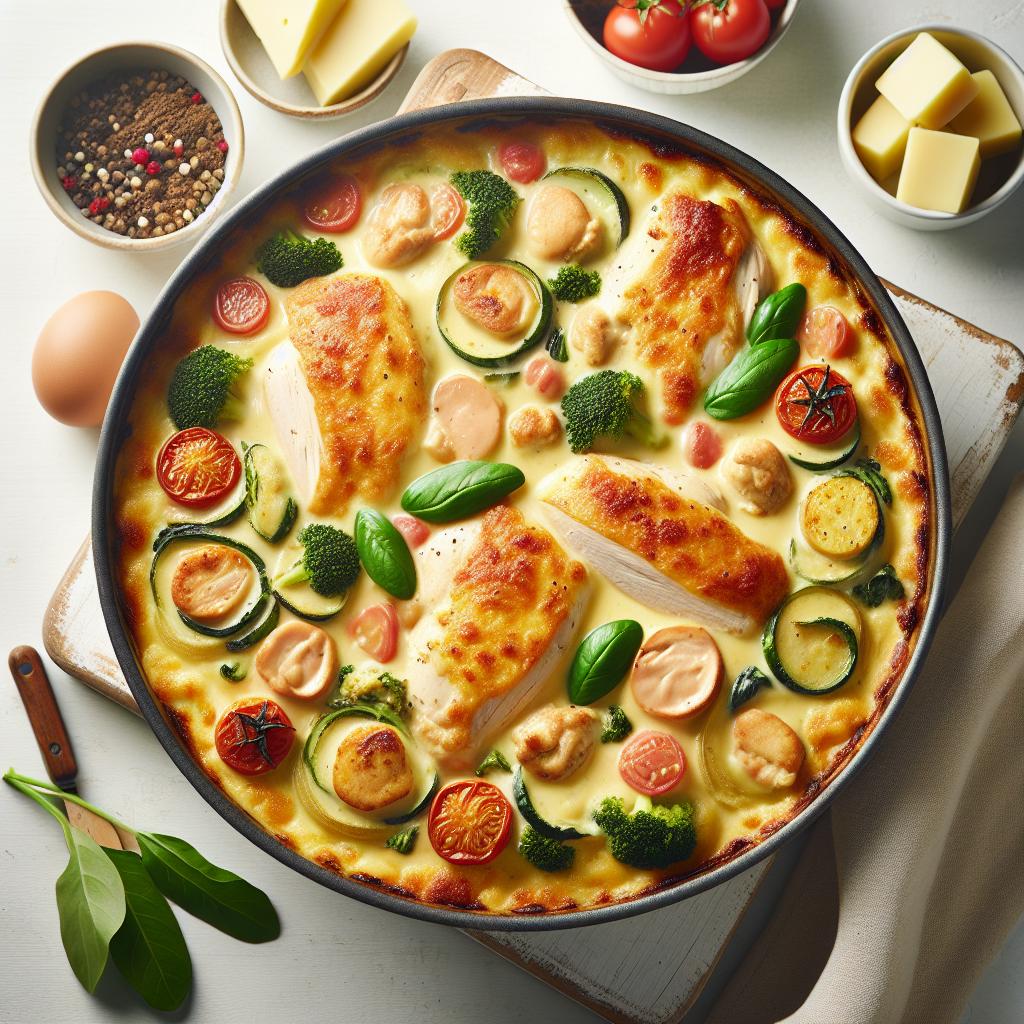 Creamy Comfort: Simple Chicken Cordon Bleu Casserole Recipe