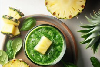 Tropical Twist: Pineapple & Spinach Smoothie Benefits Explained