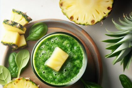 Tropical Twist: Pineapple & Spinach Smoothie Benefits Explained
