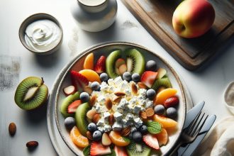 Wholesome Harmony: Crafting the Perfect Cottage Cheese & Fruit Bowl