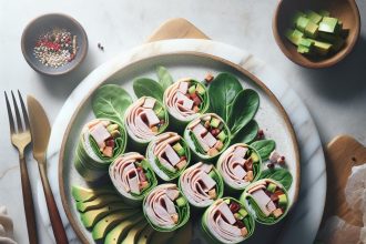 Wrap It Up: Deliciously Fresh Turkey and Avocado Rolls
