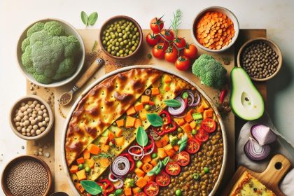 Hearty Vegan Lentil Shepherd’s Pie Casserole Delight