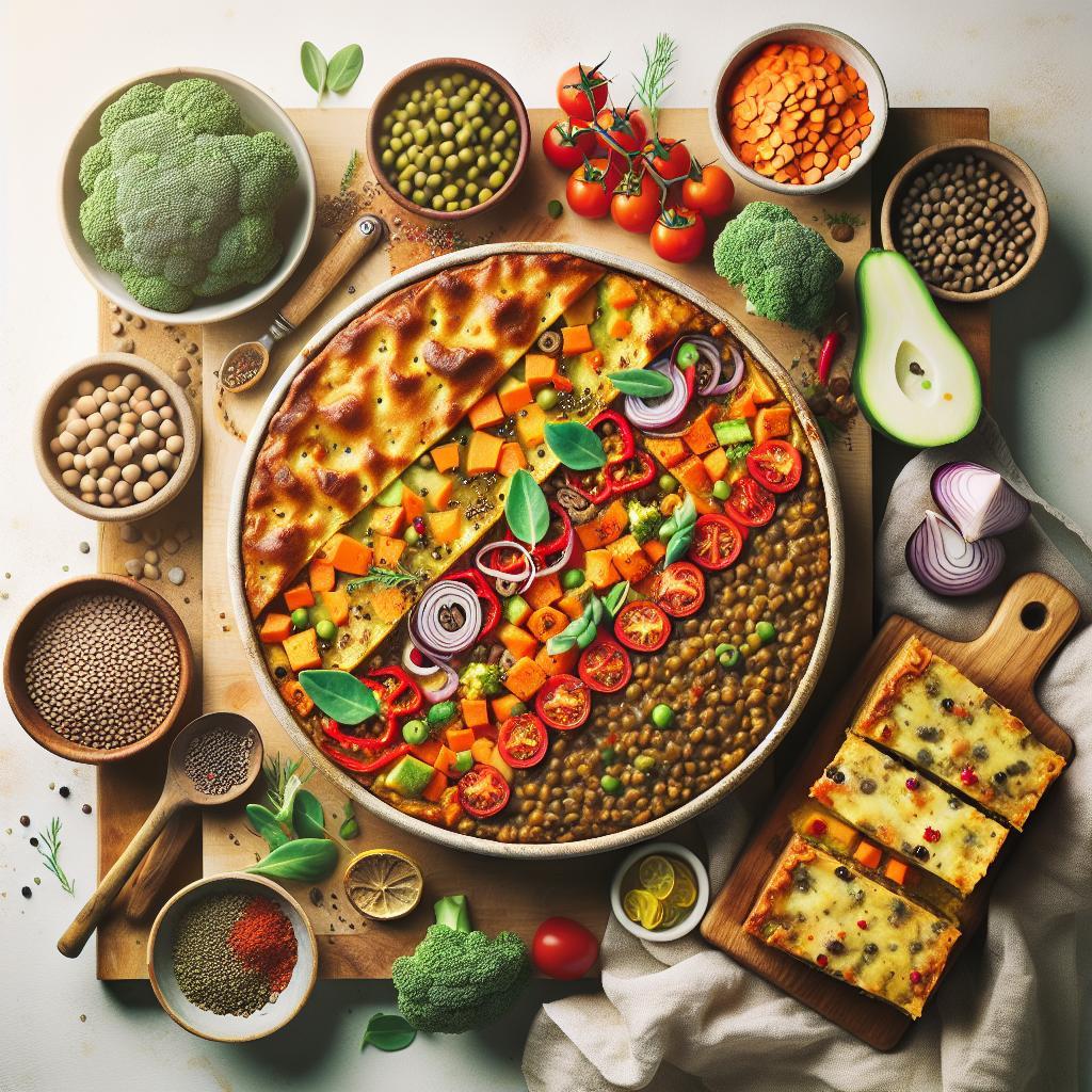 Hearty Vegan Lentil Shepherd’s Pie Casserole Delight