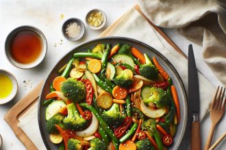 Whip Up a Simple Veggie Stir-Fry with Kid-Friendly Sauce