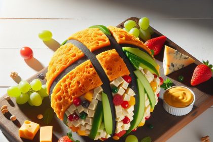 Slam Dunk Snack: Irresistible Basketball Cheese Ball Recipe
