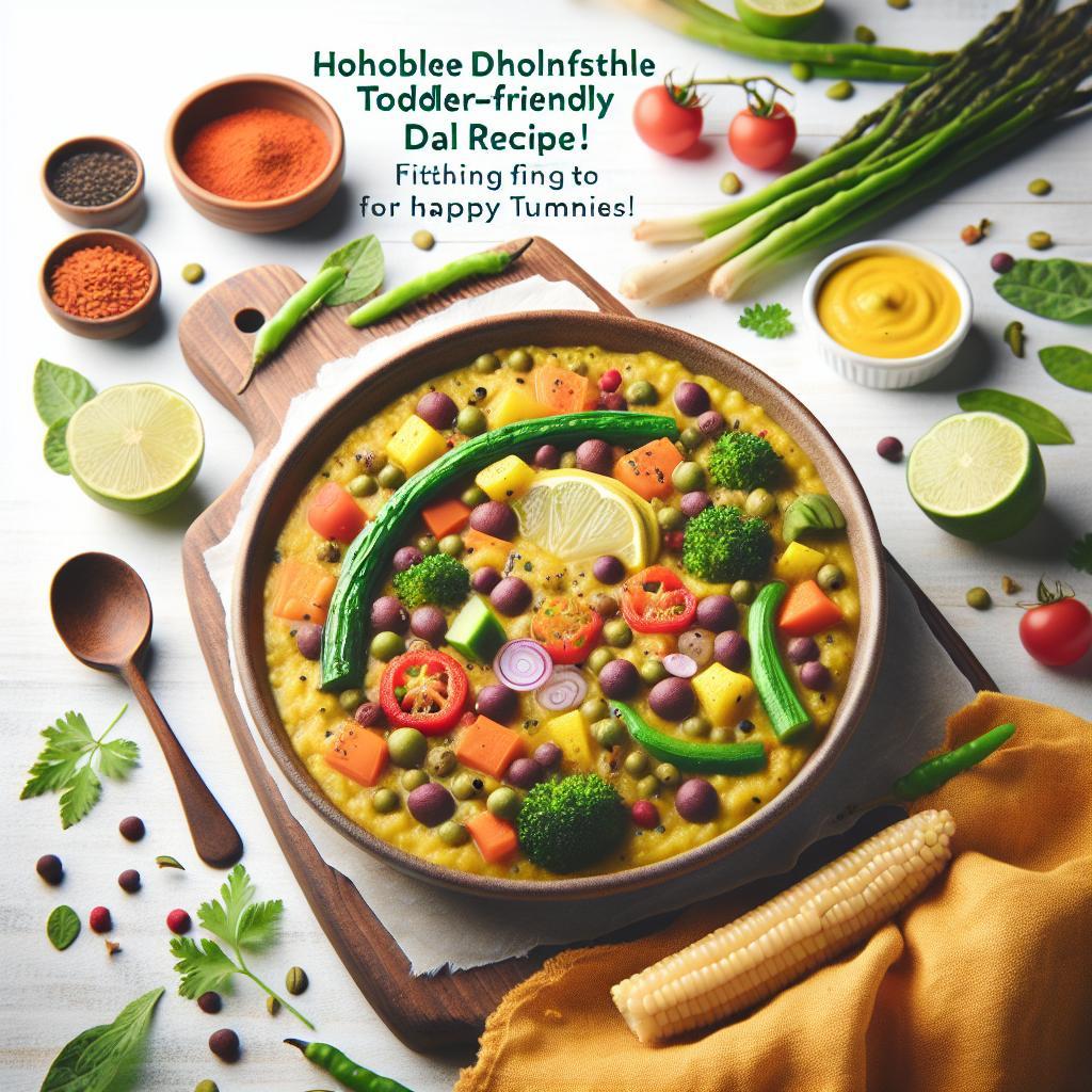 Wholesome Toddler-Friendly Dal Recipe for Happy Tummies