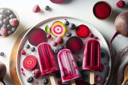 Chill Out: Beet and Berry Popsicles for Sweet Nutrition
