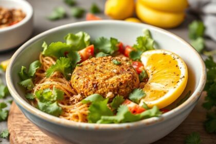 Healthy falafel bowl with 7 amazing health benefits.