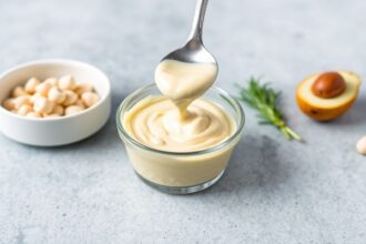 Delicious vegan mayo made easy: 5 tips for quick creation.