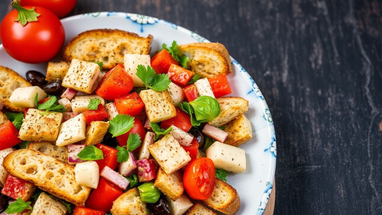 Delicious Fattoush salad, secrets for amazing Middle Eastern flavor.