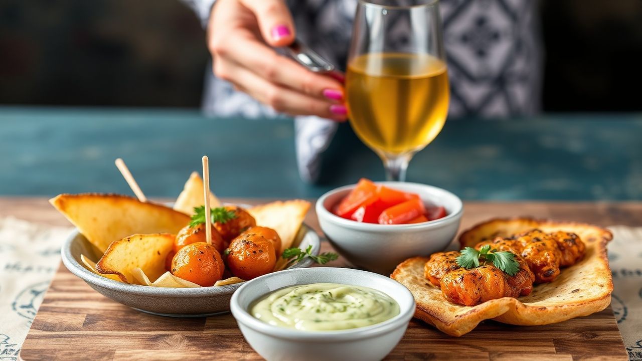 Delicious Middle Eastern appetizers for your unforgettable party.