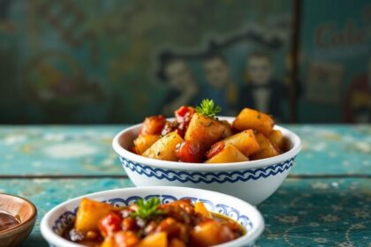 Amazing Moroccan potato tagine feast with 7 secrets.