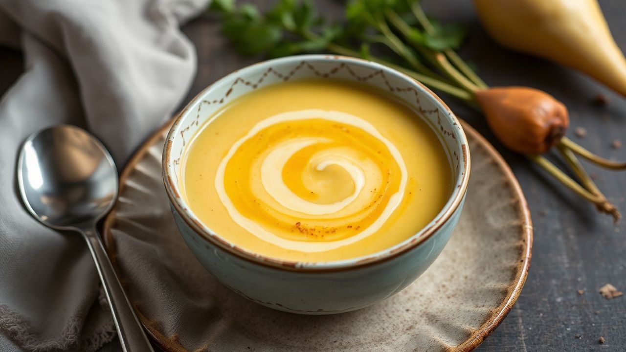 Roasted parsnip soup secrets: delicious parsnip recipe.