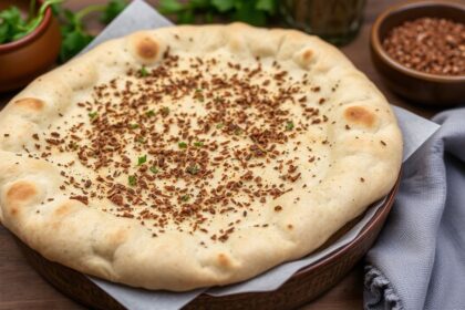 Authentic manakish: 7 steps to perfect za'atar flatbread.