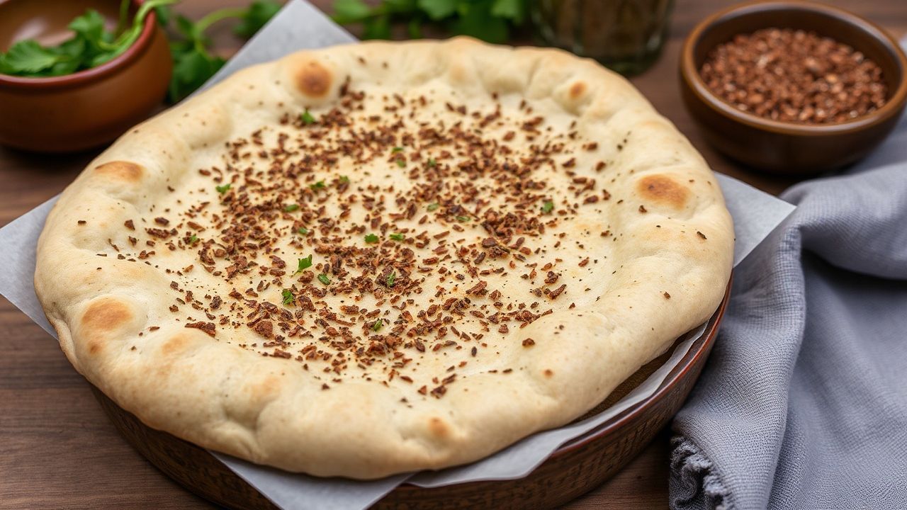 Authentic manakish: 7 steps to perfect za'atar flatbread.