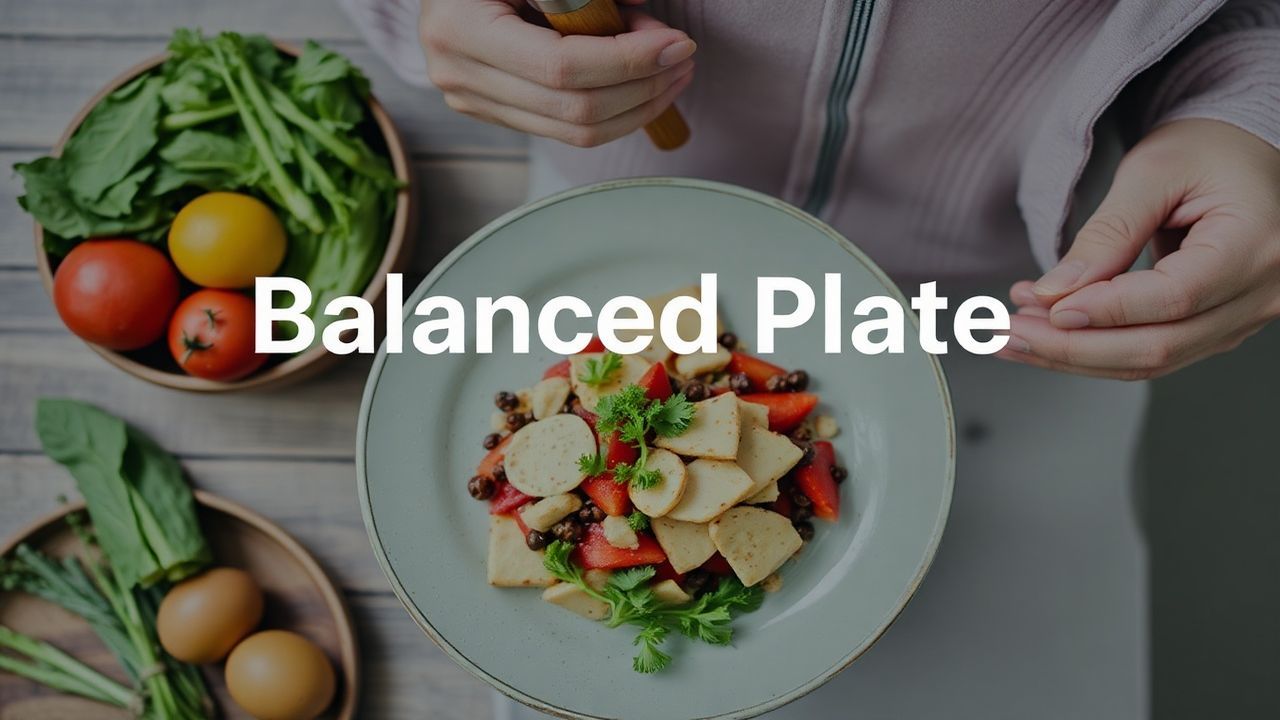 Balanced plate secrets for effortless healthy eating.
