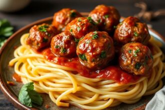 Spinach garlic meatballs: 20 minutes to amazing flavor.