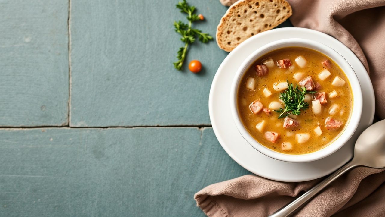 Ground beef white bean soup comfort food secrets recipe.