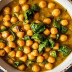 A vibrant chickpea spinach curry, a global comfort food reimagined.