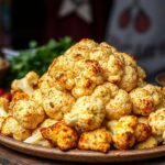 Velvet roasted cauliflower curry, a culinary revelation.